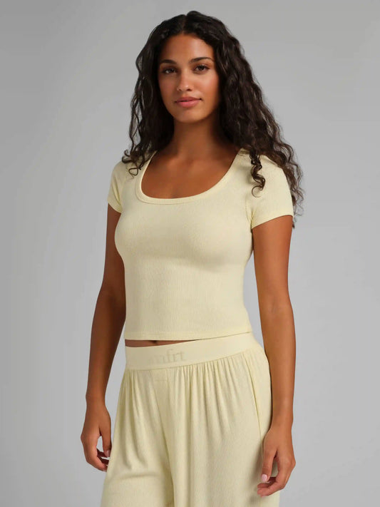 Slinky Rib Baby Tee