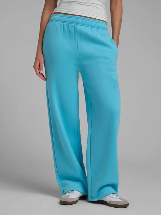 Neon Airplane Mode Straight Leg Sweatpants