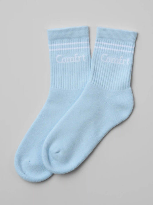 Stripe Trim Ankle Socks